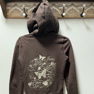 Juicy Couture butterfly hoodie! 🤎🤎🤎